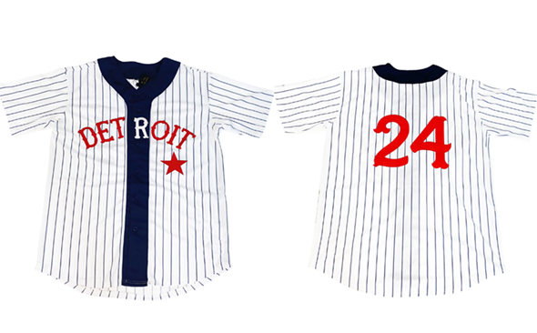 Men's Detroit Stars Active Player Custom White Stitched Baseball Jersey
